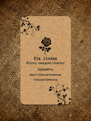 Events floral designer business needs a logo design | Diseño de Tarjeta de Presentación por Sandaruwan