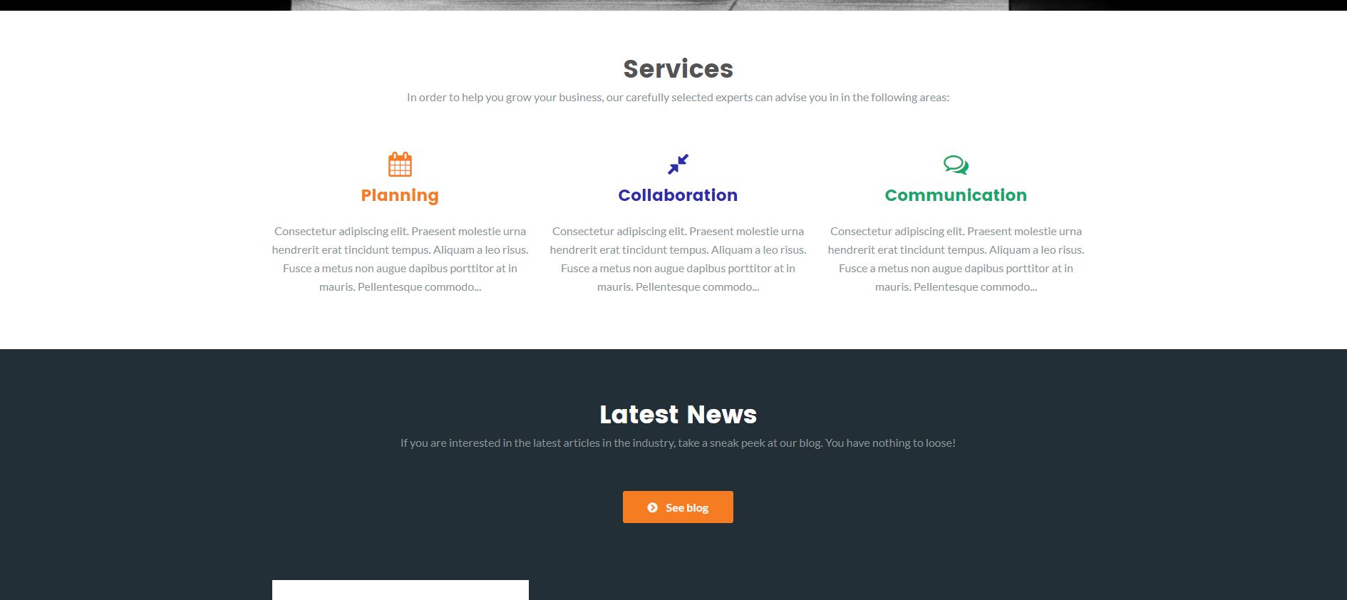 Web Design by Amy Dawson - Design for Walker Event Management | Design #15333241