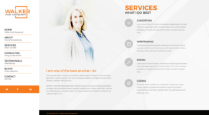 Diseño Web por jeckx2 para Walker Event Management | Diseño: #15563952