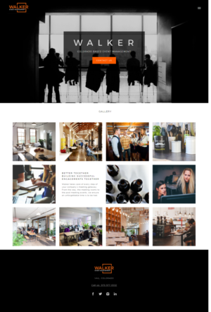 Web Design by Panther for Walker Event Management | Design: #15257497