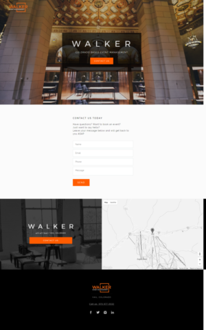 Web Design by Panther for Walker Event Management | Design: #15257498