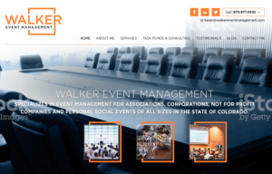 Web Design by AJ3664 for Walker Event Management | Design: #15324031