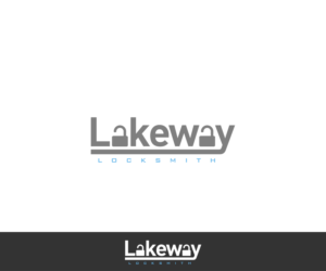 Logo Design by Andrés Sebastián for Lakeway Locskmith  | Design #15294212
