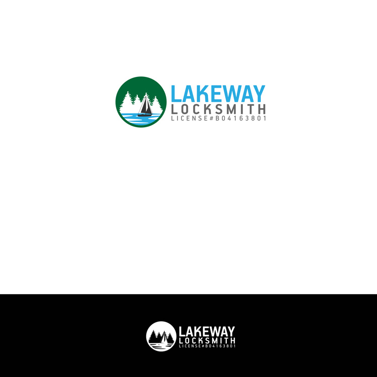 Logo-Design von DesignDUO für Lakeway Locskmith  | Design #15302526
