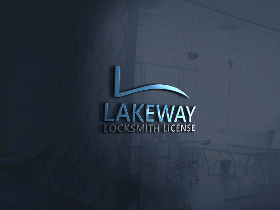Logo Design by Top king  designer for Lakeway Locskmith  | Design #15266517