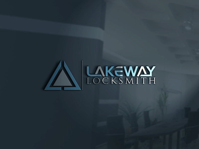 Logo Design by Onetouch110 for Lakeway Locskmith  | Design #15284221