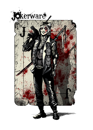 T-shirt Design by  Ntok for Joker Ware | Design: #2638671