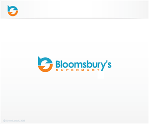Bloomsbury's Supermart | Logo Design by GreenLamp