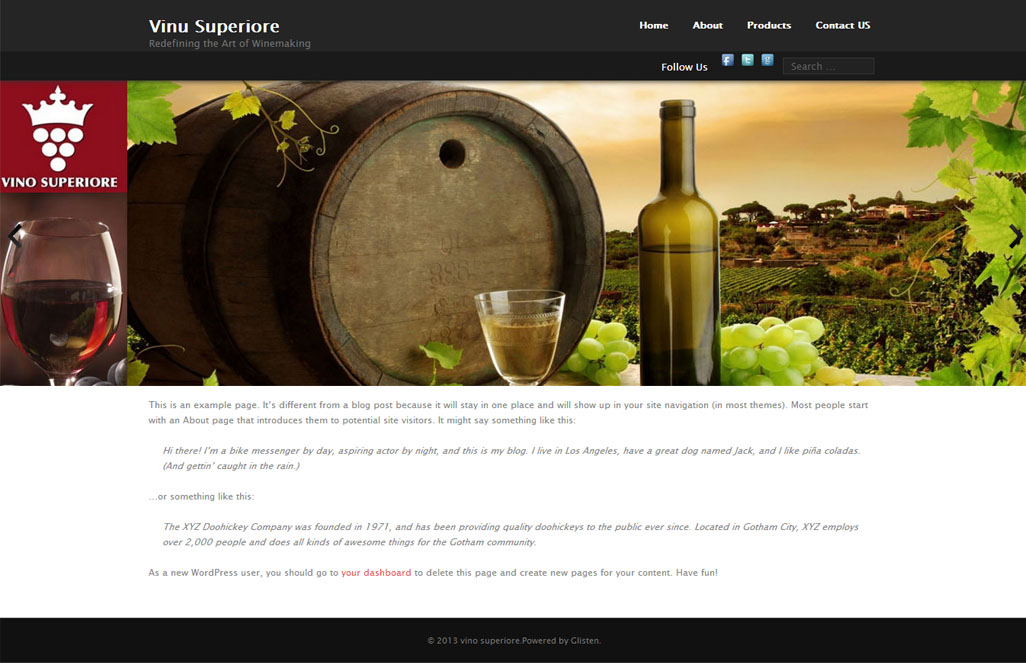 Wordpress Design by Arun  George for this project | Design #2573633