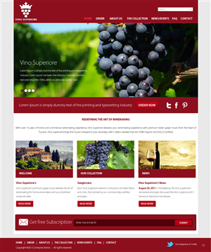 Wordpress Design by pb for this project | Design: #2580546