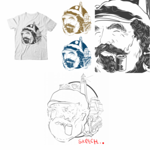 T-shirt Design by Abidamar