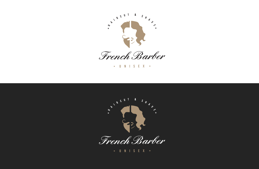 Logo Design by GLDesigns for French Barber  | Design #15261634