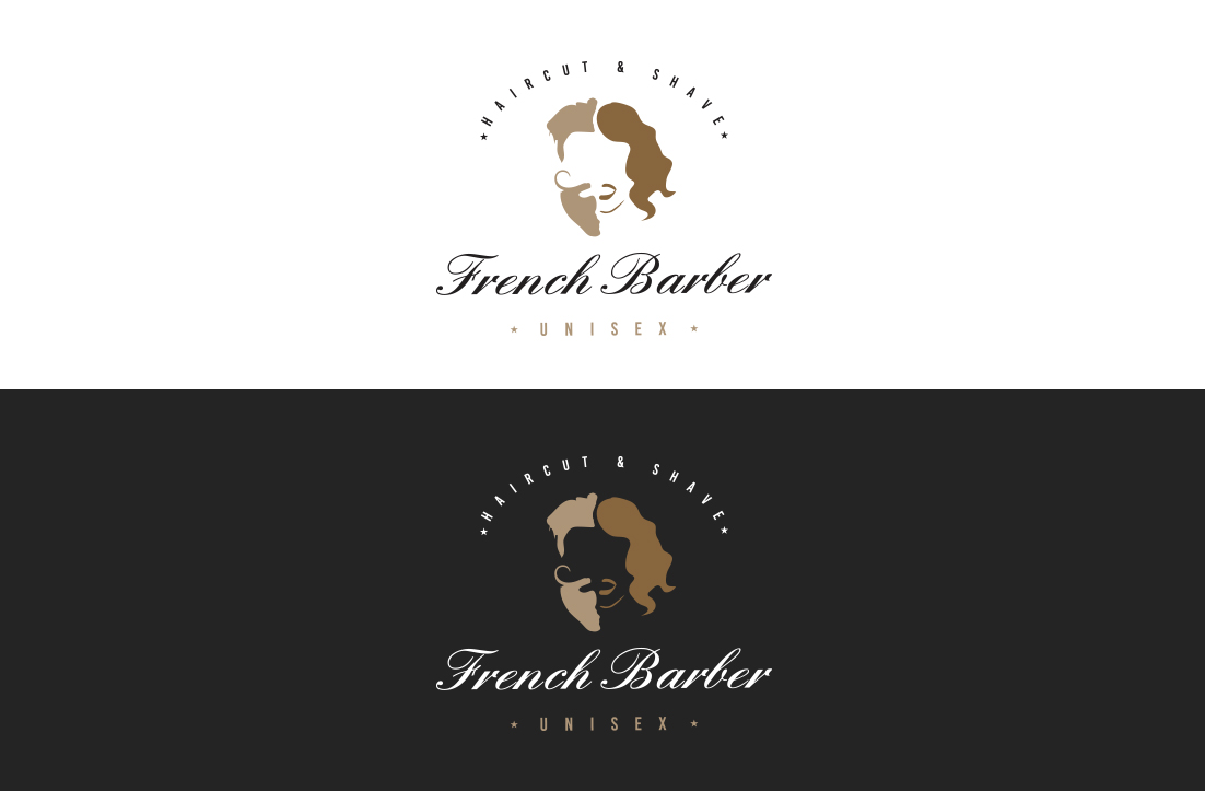 Logo Design by GLDesigns for French Barber  | Design #15270159