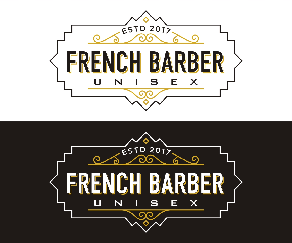 Logo Design by Rox Art Design for French Barber  | Design #15268271