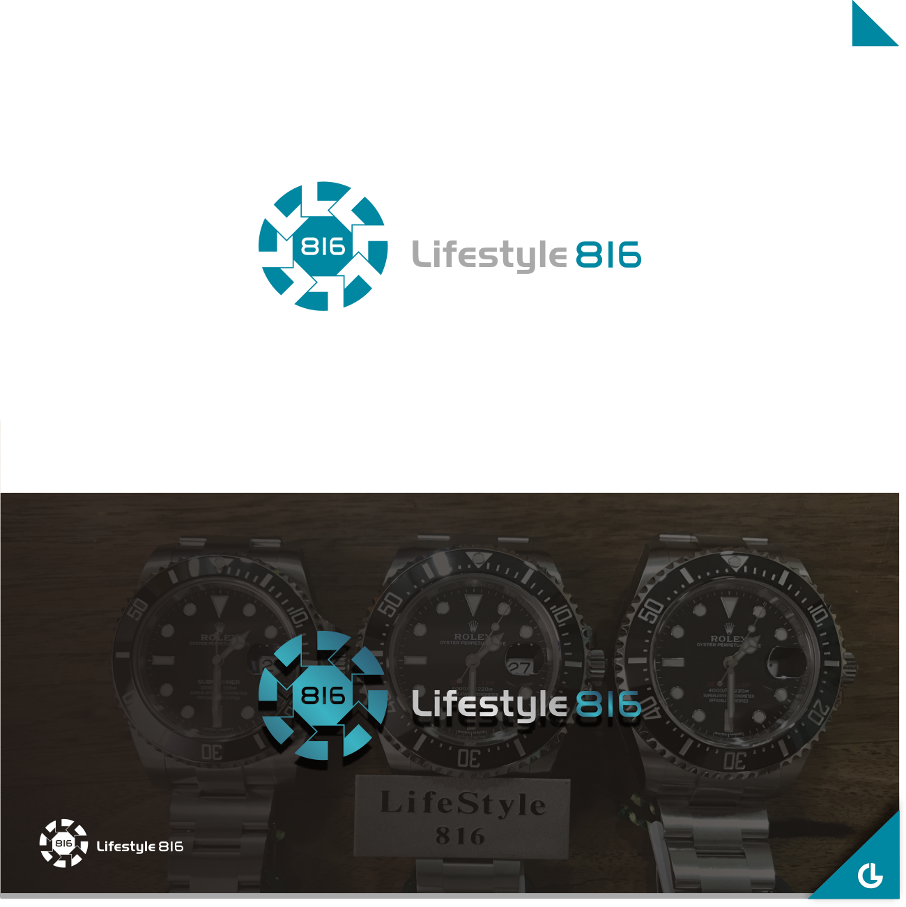 Logo Design by R!CKY for Lifestyle 816 watch limited | Design #15302976