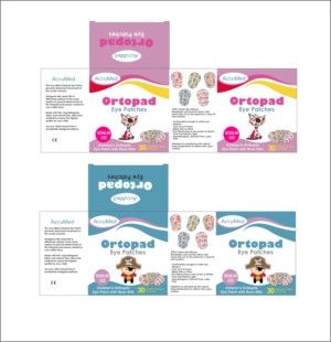 Children's Eye Patch Package Giftbox Design | Packaging Design by fumbh.designs