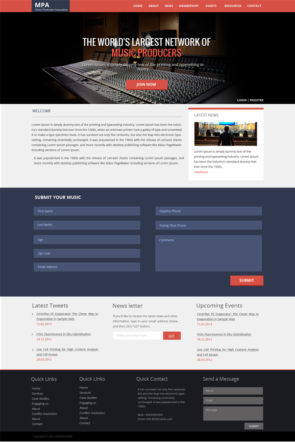 Web Design by designerkochi for RMS | Design #2591625