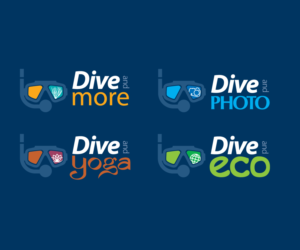 Logo Design by Buck Tornado for Dive And More LLC | Design: #15239392