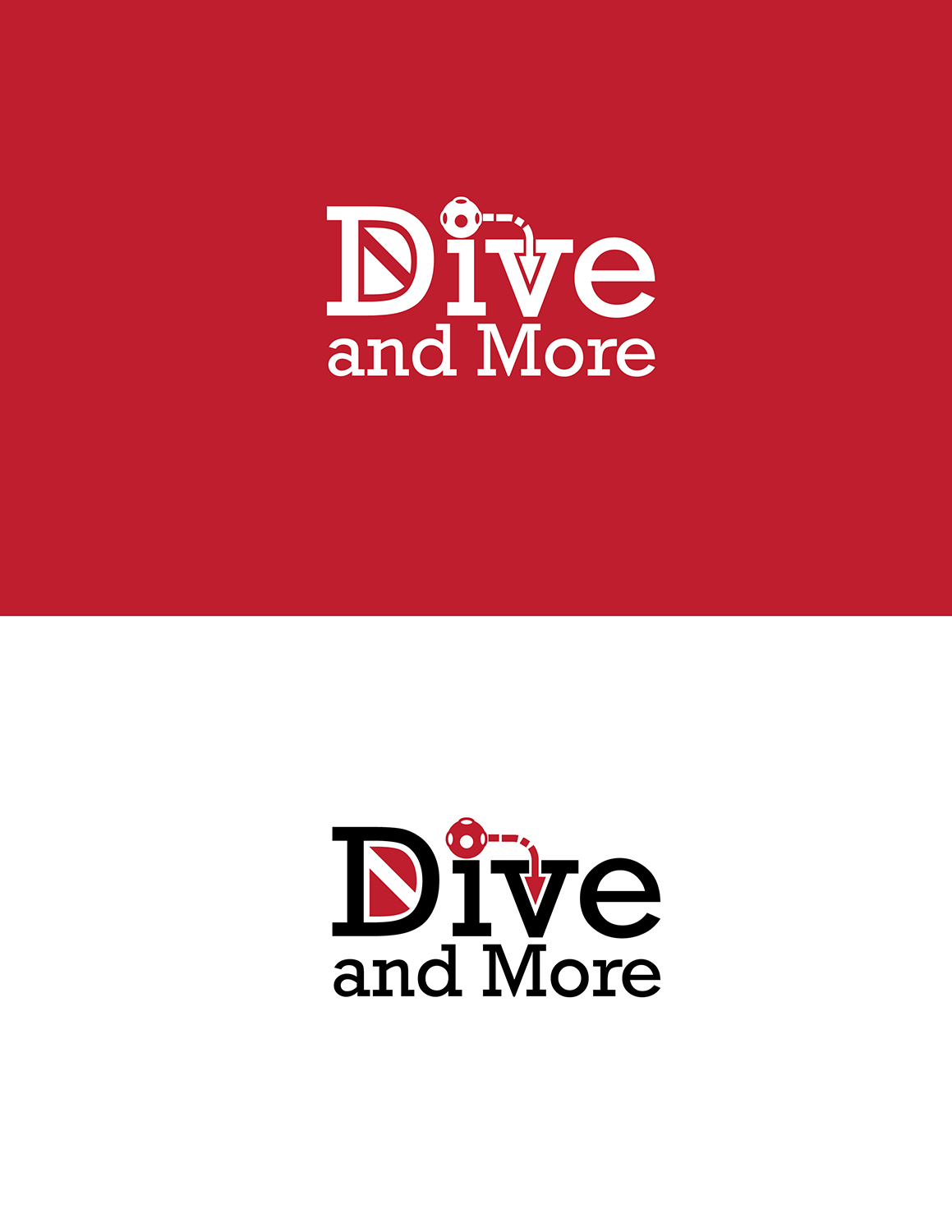 Logo Design by JLAGO for Dive And More LLC | Design #15225096