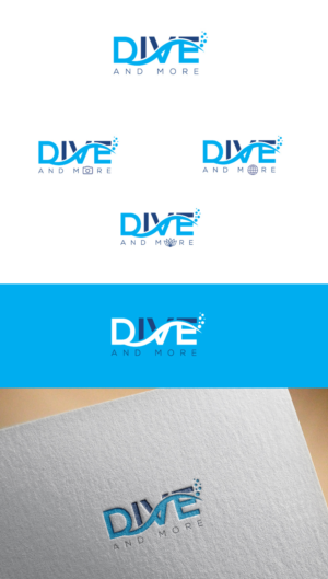Logo Design by Ves-Boycheva for Dive And More LLC | Design: #15226939