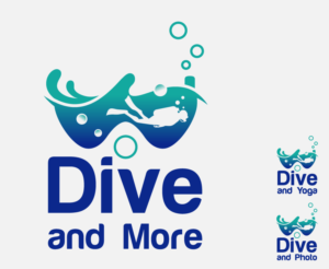 Logo Design by emdeee for Dive And More LLC | Design: #15232593