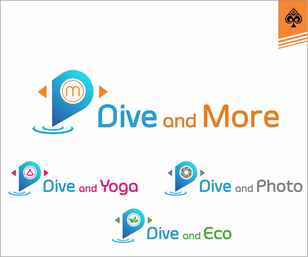 Logo Design by ace_art™ for Dive And More LLC | Design #15227428