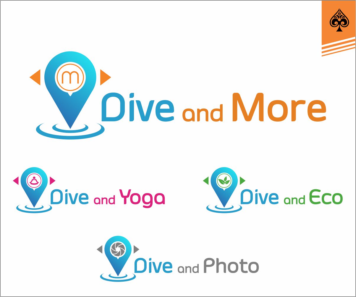 Logo Design by ace_art™ for Dive And More LLC | Design #15227576