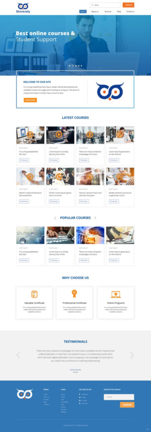 Web Design by pb for this project | Design: #15230041