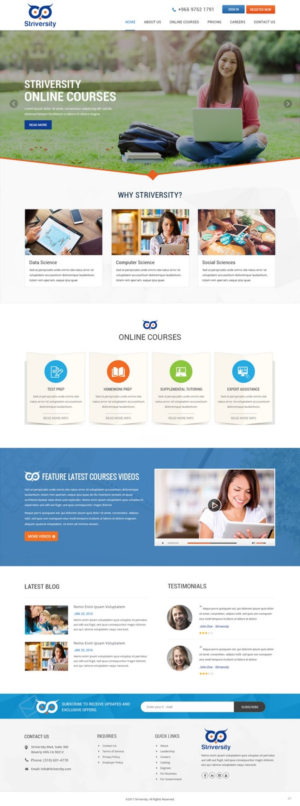 Web Design by pb for this project | Design: #15230042