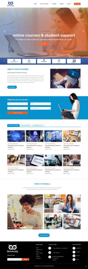 Web Design by pb for this project | Design: #15230719