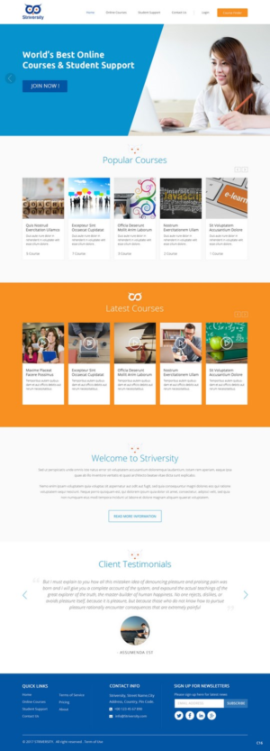 Web Design by pb for this project | Design: #15245412
