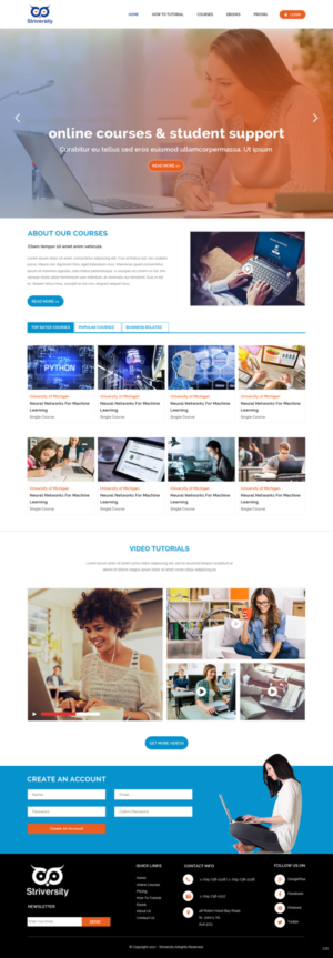 Web Design by pb for this project | Design: #15298666