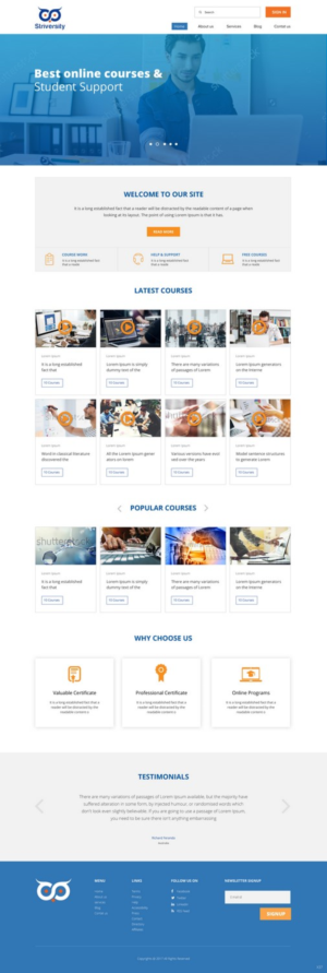 Web Design by pb for this project | Design: #15306176