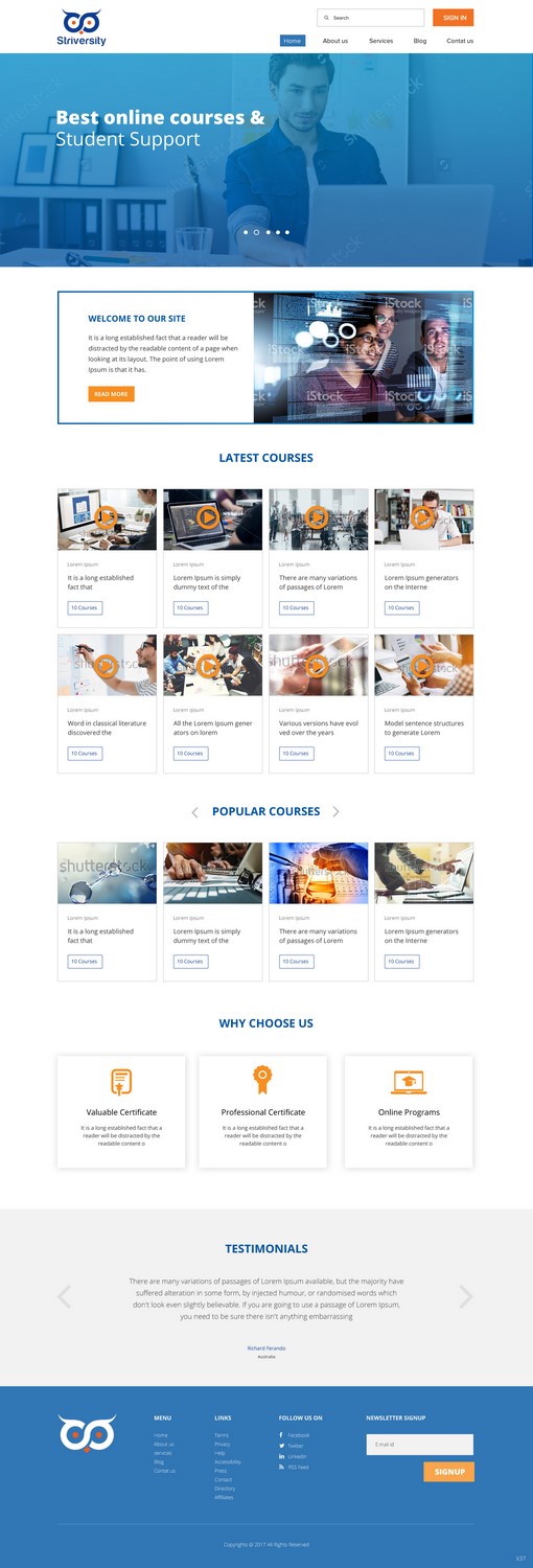 Web Design by pb for this project | Design #15306177