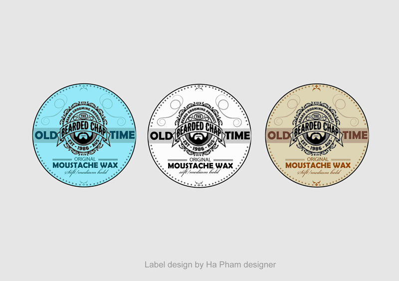 Label Design by Hana for The Bearded Chap | Design #2573747