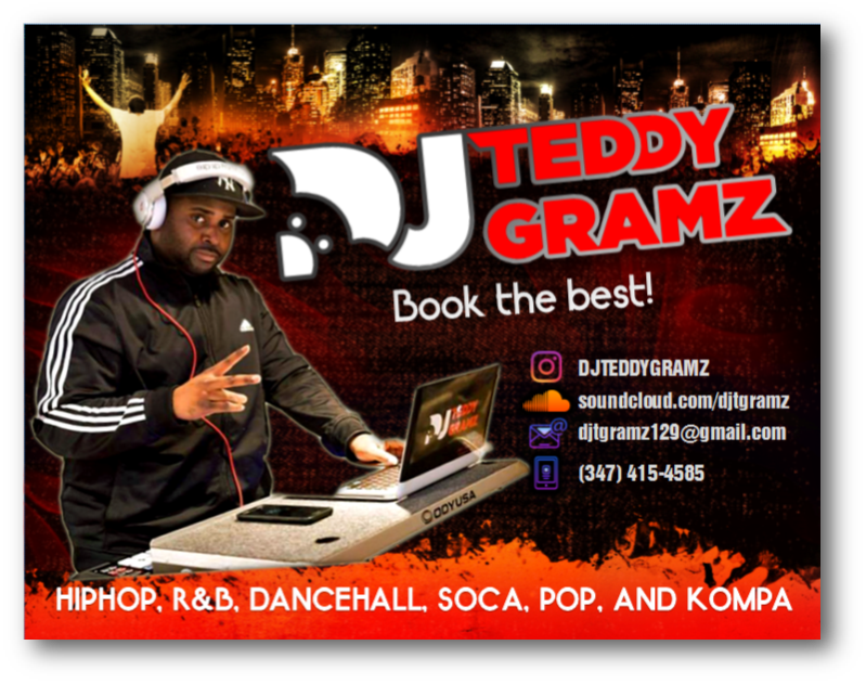 Diseño de Flyer por citygirl17 para DJ Teddy Gramz | Diseño #15239522