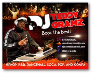 Flyer Design by citygirl17 for DJ Teddy Gramz | Design: #15253874