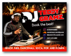 Flyer Design by citygirl17 for DJ Teddy Gramz | Design: #15287004