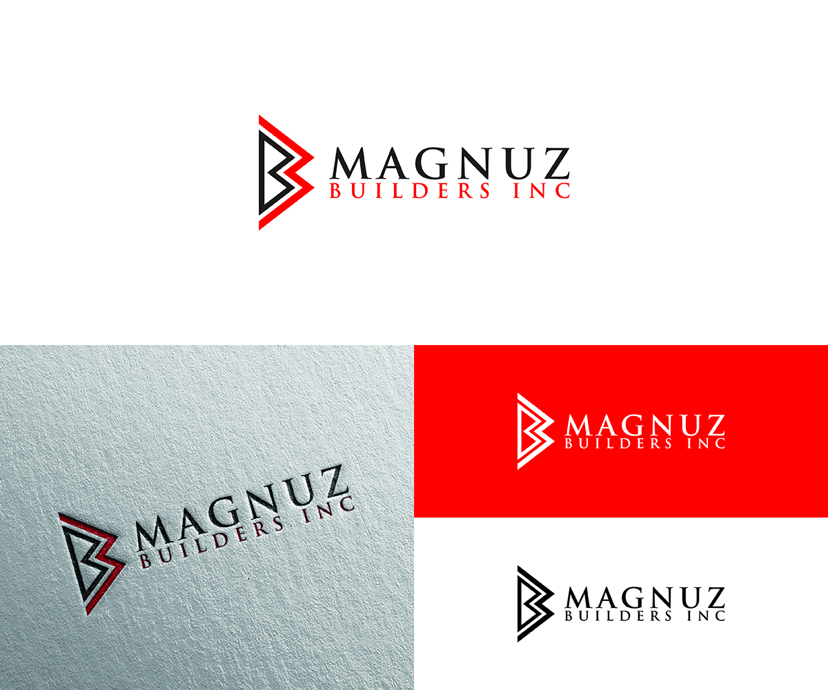 Logo Design by eMARK for Magnuz Builders, Inc.  | Design #15289854