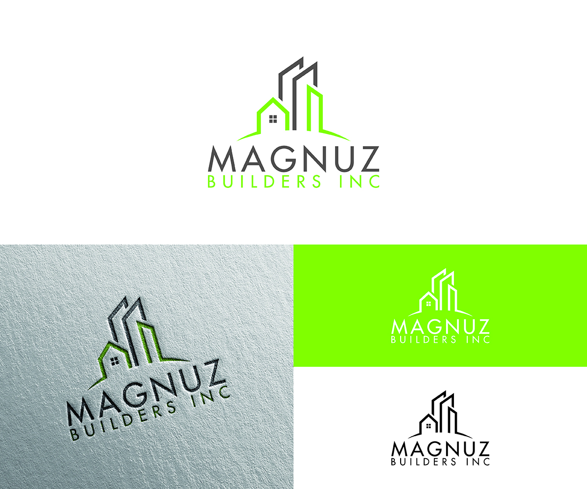 Logo Design by eMARK for Magnuz Builders, Inc.  | Design #15289855