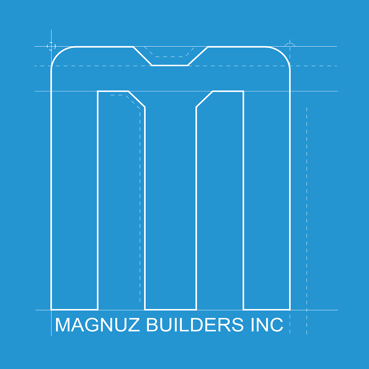 Logo Design by Dibe Laba for Magnuz Builders, Inc.  | Design #15347002