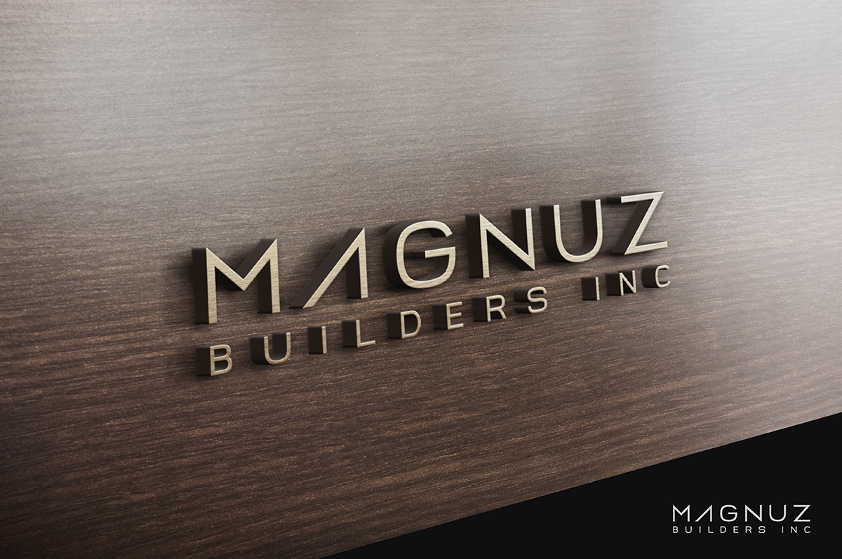 Logo Design by nzvm for Magnuz Builders, Inc.  | Design #15320607