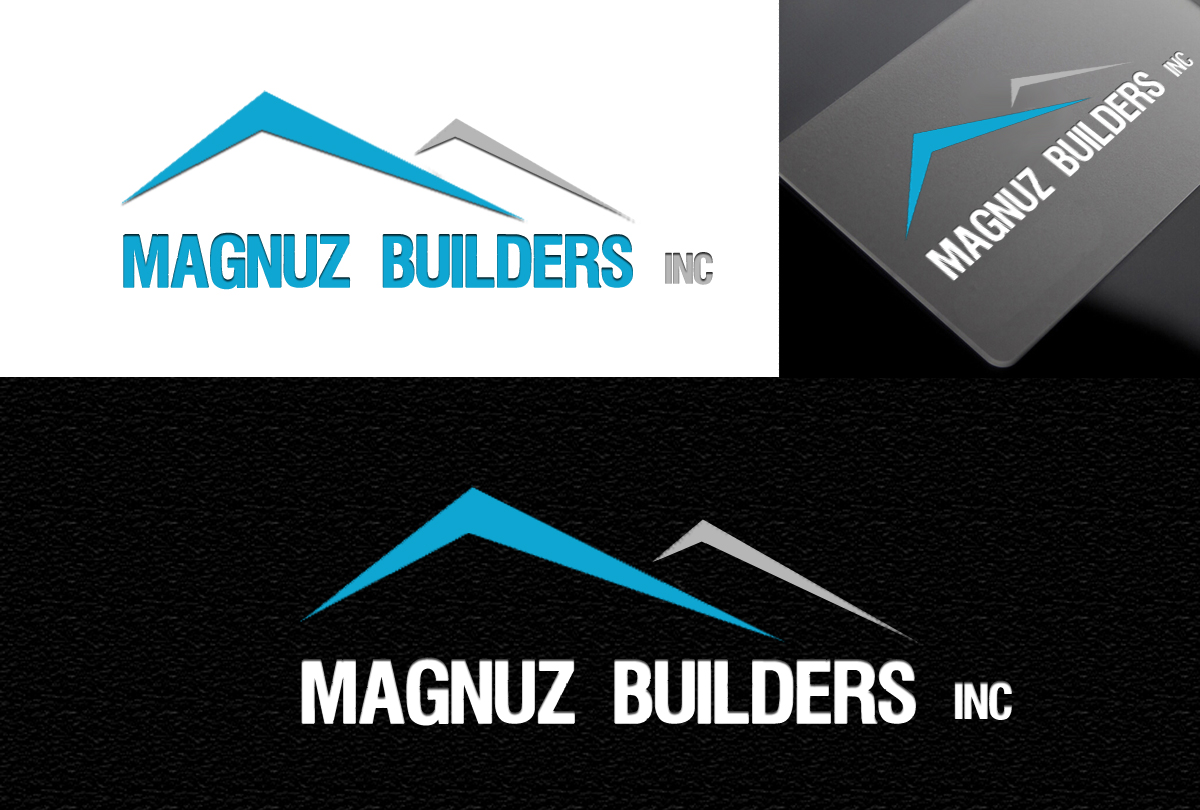 Logo-Design von Valentim für Magnuz Builders, Inc.  | Design #15321924
