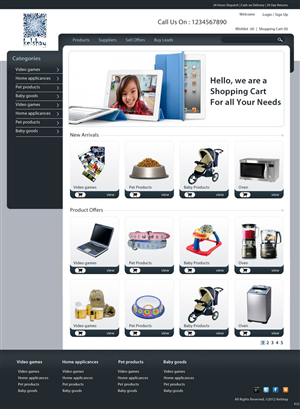 Web Design by pb for this project | Design: #578624