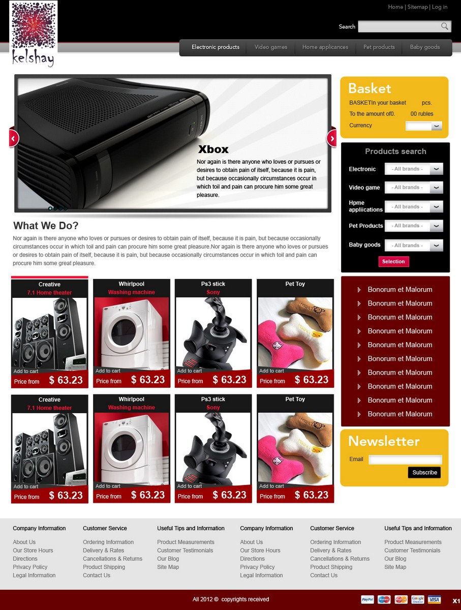 Web Design by pb for this project | Design #589537