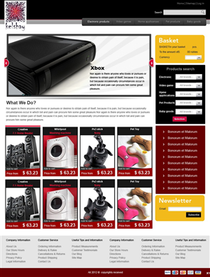Web Design by pb for this project | Design: #589537