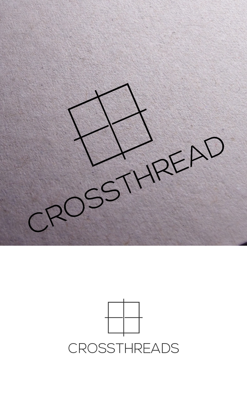 Logo Design by logo_s for Cross threads | Design #15234551