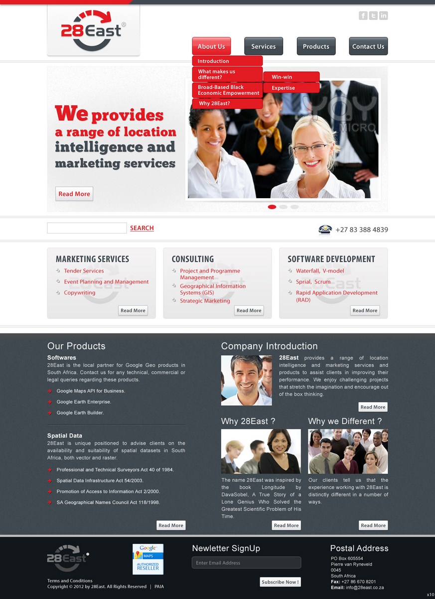 Web Design by pb for this project | Design #640135