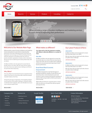 Web Design by pb for this project | Design: #649349