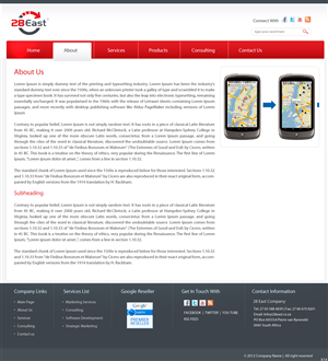 Web Design by pb for this project | Design: #649350